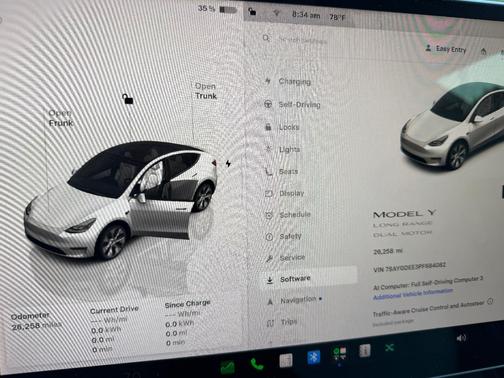 White 2023 Tesla Model Y Long Range