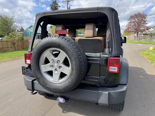 Black 2011 Jeep Wrangler Rubicon