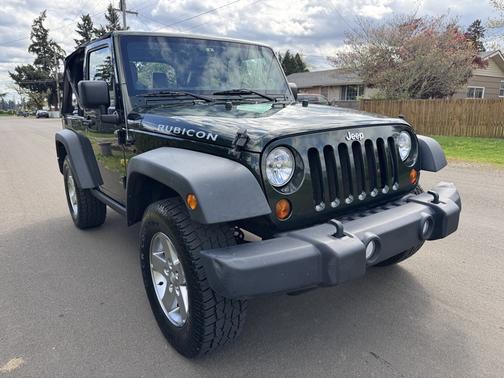 Black 2011 Jeep Wrangler Rubicon