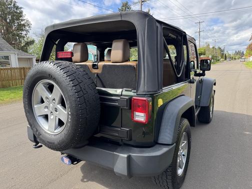 Black 2011 Jeep Wrangler Rubicon