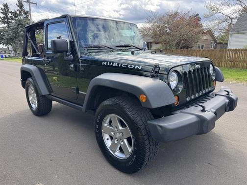 Black 2011 Jeep Wrangler Rubicon