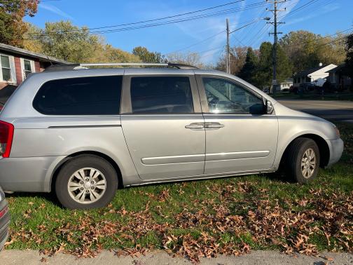 Silver 2011 Kia Sedona LX