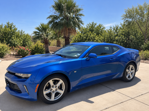 Blue 2017 Chevrolet Camaro 1LT
