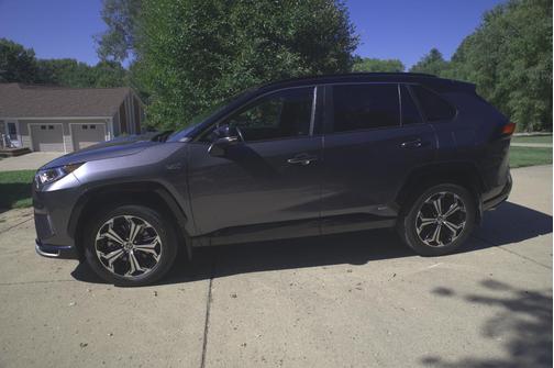 Gray 2021 Toyota RAV4 Prime XSE