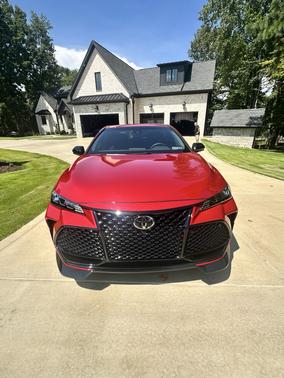 Red 2020 Toyota Avalon TRD
