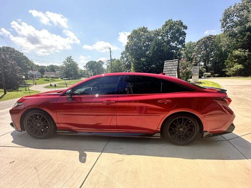 Red 2020 Toyota Avalon TRD