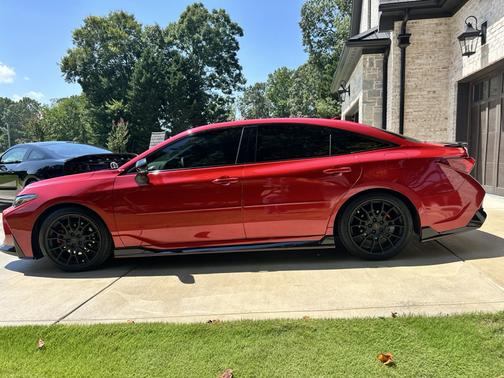 Red 2020 Toyota Avalon TRD