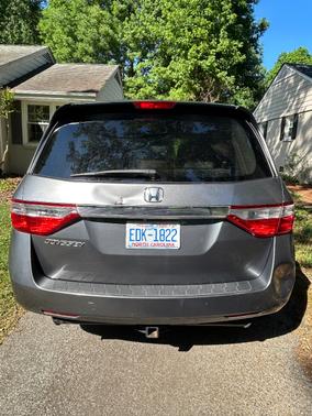 Gray 2011 Honda Odyssey EX-L