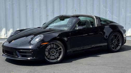 Black 2022 Porsche 911 911 Targa Edition 50 Years Porsche Design
