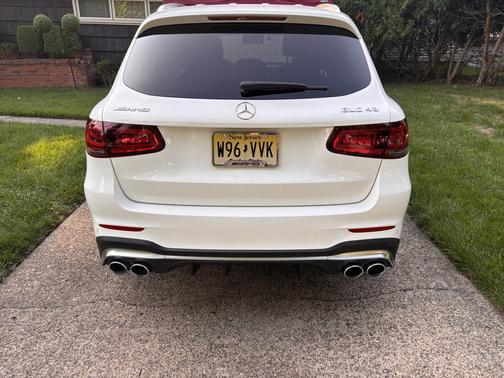 White 2022 Mercedes-Benz AMG GLC 43 4MATIC