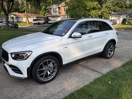 White 2022 Mercedes-Benz AMG GLC 43 4MATIC