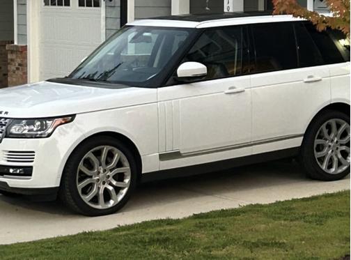 White 2015 Land Rover Range Rover 5.0L Supercharged