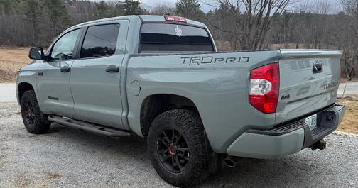 Gray 2021 Toyota Tundra TRD Pro