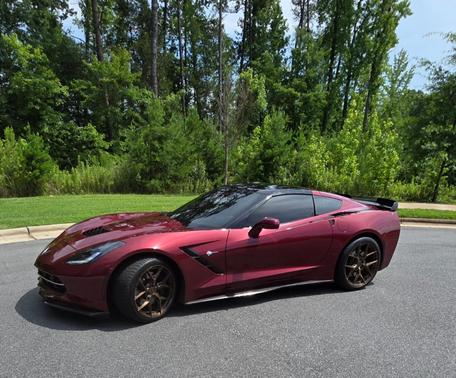 Red 2017 Chevrolet Corvette Stingray Z51