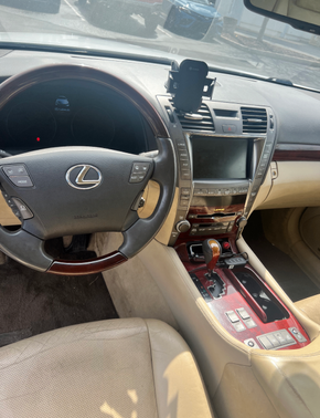 White 2008 Lexus LS 460 L