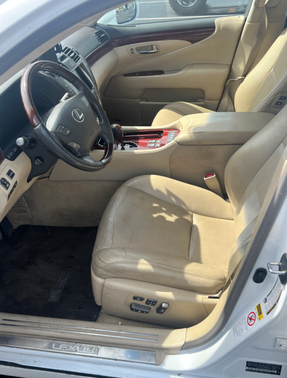 White 2008 Lexus LS 460 L