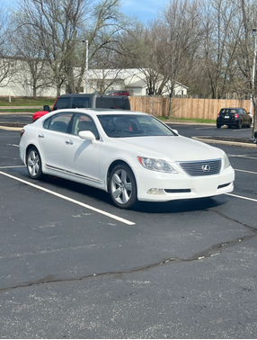 White 2008 Lexus LS 460 L