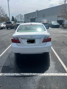 White 2008 Lexus LS 460 L
