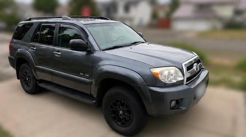 Gray 2007 Toyota 4Runner SR5
