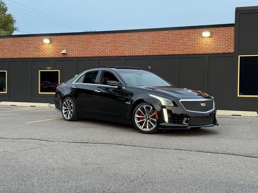 Black 2016 Cadillac CTS-V Base