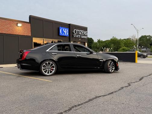 Black 2016 Cadillac CTS-V Base