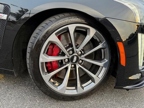Black 2016 Cadillac CTS-V Base