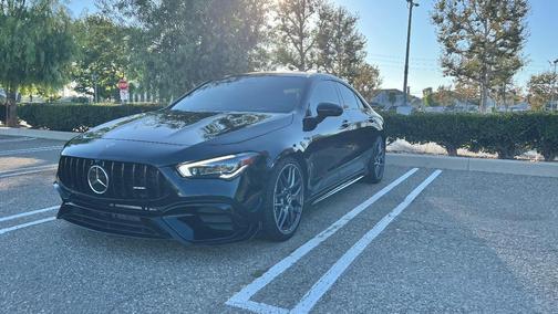 Black 2023 Mercedes-Benz AMG CLA 45 4MATIC