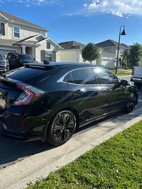 Black 2019 Honda Civic EX