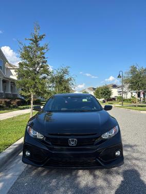 Black 2019 Honda Civic EX