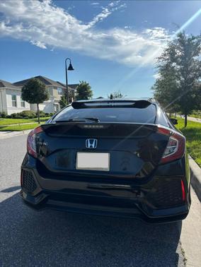 Black 2019 Honda Civic EX