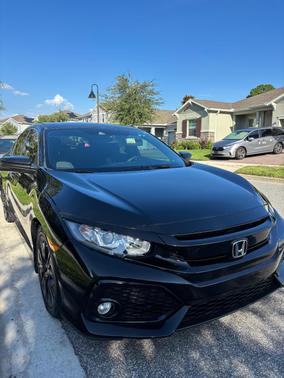 Black 2019 Honda Civic EX