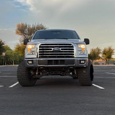 Silver 2016 Ford F-150 XLT