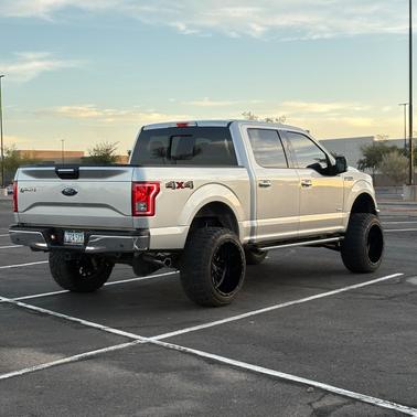 Silver 2016 Ford F-150 XLT