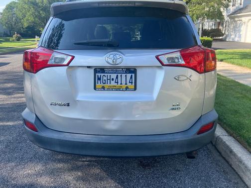 Silver 2013 Toyota RAV4 LE