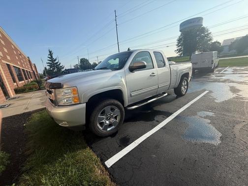 Silver 2010 Chevrolet Silverado 1500 LTZ