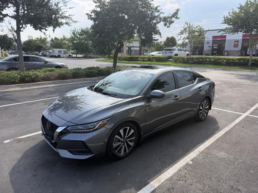 Gray 2020 Nissan Sentra SV
