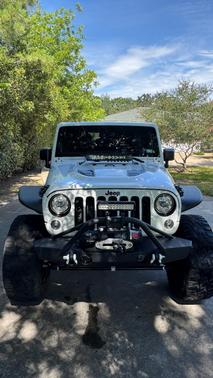 White 2017 Jeep Wrangler Unlimited Sahara