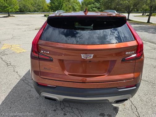 Orange 2019 Cadillac XT4 Premium Luxury
