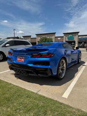 Blue 2025 Chevrolet Corvette Z06 w/1LZ
