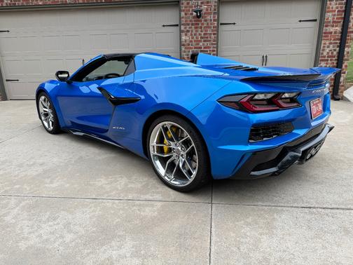 Blue 2025 Chevrolet Corvette Z06 w/1LZ