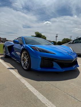 Blue 2025 Chevrolet Corvette Z06 w/1LZ