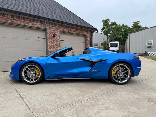 Blue 2025 Chevrolet Corvette Z06 w/1LZ