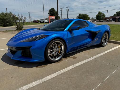 Blue 2025 Chevrolet Corvette Z06 w/1LZ
