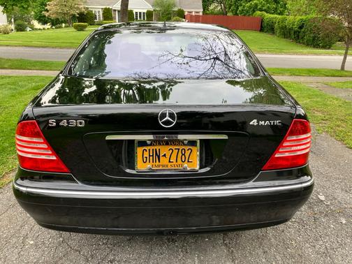 Black 2004 Mercedes-Benz S-Class S430 4MATIC
