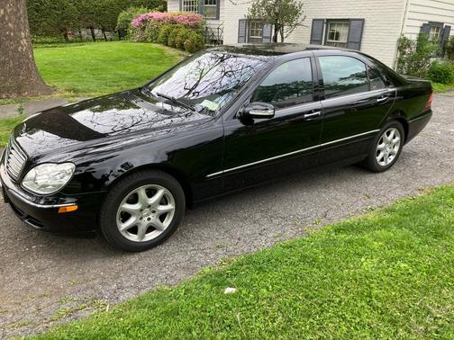 Black 2004 Mercedes-Benz S-Class S430 4MATIC