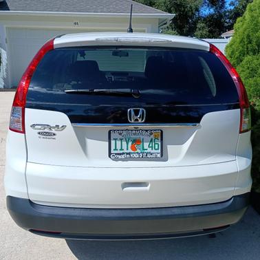 White 2013 Honda CR-V EX
