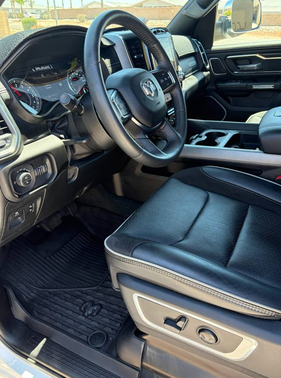 White 2024 RAM 1500 Laramie