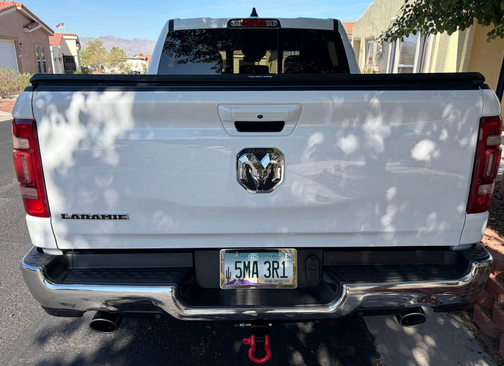 White 2024 RAM 1500 Laramie