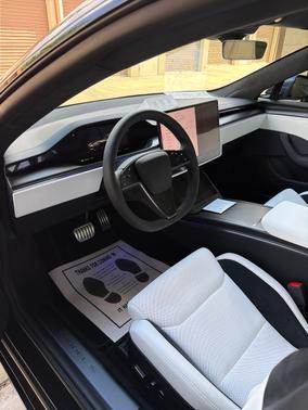 Gray 2026 Tesla Model S Plaid