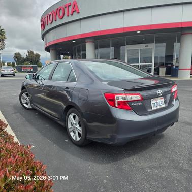 Gray 2013 Toyota Camry SE